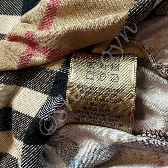 NWOT Burberry Rare Authentic & Vintage Tank Dress - Picture 5 of 9